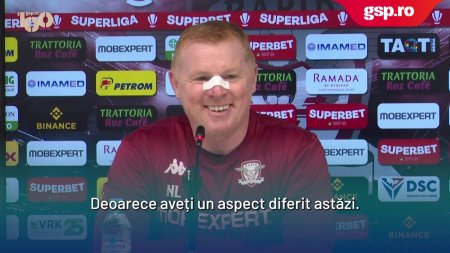 Neil Lennon, despre caderea de pe bicicleta: 