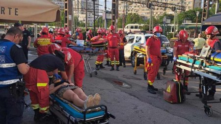 Accident feroviar! 15 raniti dupa impactul dintre doua trenuri intre Gara de Nord si Gara Bas<span style='background:#EDF514'>ARAB</span>