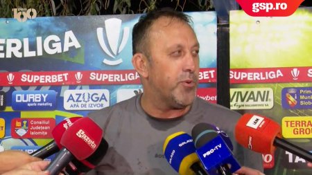 UNIREA SLOBOZIA - FCSB 2-2 » Presedintele ialomitenilor, Ilie Lemnaru, declaratii la finalul meciului