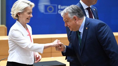 Viktor Orban spune despre <span style='background:#EDF514'>URSULA</span> von der Leyen ca este slabuta ca roua si ca sefa CE ar trebui sa primeasca instructiuni mai bune