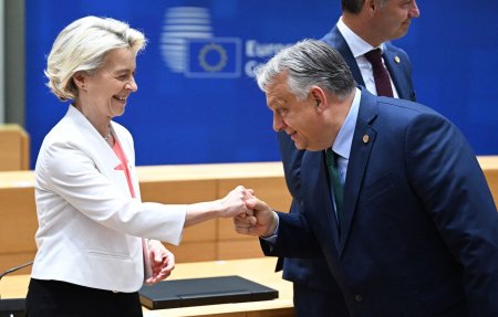 Viktor Orban: Ursula von der Leyen, slabuta ca roua. Premierul ungar spune ca sefa CE este o <span style='background:#EDF514'>ANGAJATA</span> care trebuie sa primeasca instructiuni mai bune