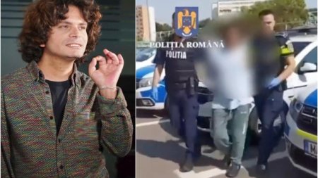 Imaginile momentului: Antrenorul de genii a fost saltat de politie dupa ce a fost prins in flagrant in timp ce viola un minor