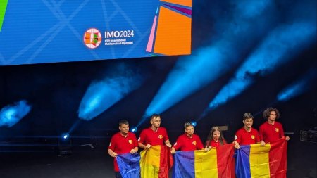 Elevii romani au obtinut sase medalii la Olimpiada Internationala de Matematica. Una e de aur