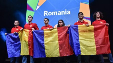 Romania a obtinut o medalie de aur, patru de argint si o una de bronz la Olimpiada de <span style='background:#EDF514'>MATEMATICA</span>