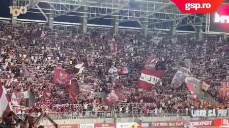 RAPID - CFR CLUJ » Imnul Rapidului rasuna pe <span style='background:#EDF514'>GIULESTI</span>