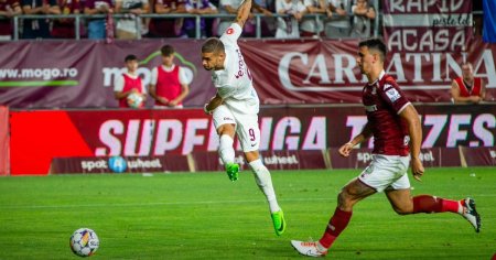 Thriller in <span style='background:#EDF514'>GIULESTI</span>: Rapid a smuls un punct in minutul 7 al prelungirilor in meciul cu CFR Cluj