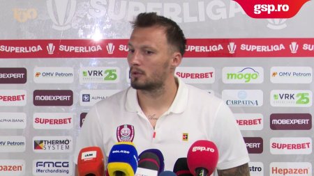 Rapid - CFR Cluj. Reactia lui Vasile Mogos dupa partida cu Rapid: Ne gandim la Cupa