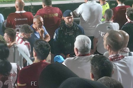 A venit nota de plata dupa derby-ul din Giulesti » Interzis pe stadioane dupa ce-a aruncat cu pahare in jucatorii CFR-ului