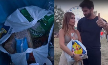 Sanziana Negru, acuzata ca a aruncat la gunoi alimentele pentru care a fost platita de <span style='background:#EDF514'>LIDL</span> sa faca reclama. Reactia iubitului ei si a magazinului