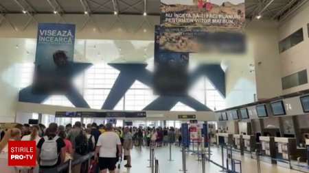 <span style='background:#EDF514'>COADA</span> la scanarea biletelor pana la intrarea in Aeroportul Henri Coanda. Explicatiile autoritatilor