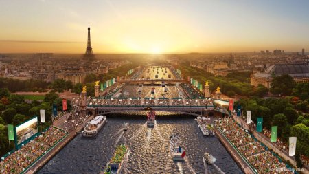 Conditii nemaipomenite de securitate in Paris! Organizatorii se tem de un atentat terorist si blindeaza orasul pentru ceremonia de deschidere a Jocurilor Olimpice!