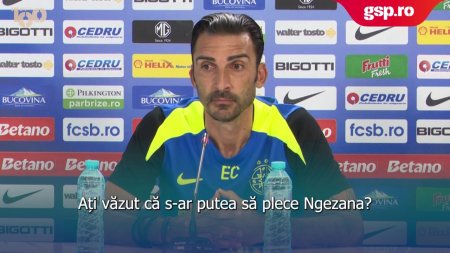 Conferinta de presa FCSB » Elias Charalambous prefateaza duelul cu Maccabi Tel Aviv: 