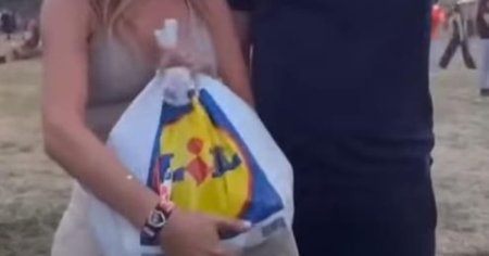 Scandal, dupa ce iubitul Sanzianei <span style='background:#EDF514'>NEGRU</span> a aruncat la gunoi produsele Lidl pe care influencerita le folosise pentru promovarea brandului. Cum isi justifica gestul | VIDEO