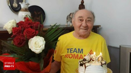 Cel mai in varsta campion olimpic al Romaniei, <span style='background:#EDF514'>CANO</span>istul Leon Rotman implineste 90 de ani
