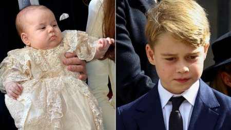 Printul George a implinit 11 ani. Cat de matur este mostenitorul tronului britanic in noul portret regal, devenit deja <span style='background:#EDF514'>TRADITIE</span>
