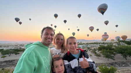 Chef Stefan Popescu, alaturi de familie, intr-un circuit spectaculos al Turciei, planificat de sotia sa: 