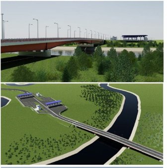 <span style='background:#EDF514'>CNAIR</span> a desemnat constructorul ansamblului de poduri peste Prut de la Ungheni