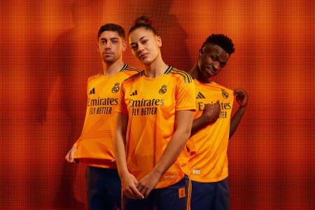 Real Madrid si-a prezentat echipamentul pentru deplasari » Cat costa tricoul care a<span style='background:#EDF514'>MINTE</span>ste de un sezon istoric pentru madrileni