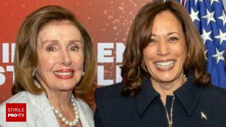 Kamala Harris obtine sprijinul important al lui Nancy Pelosi pentru candidatura sa la Casa Alba