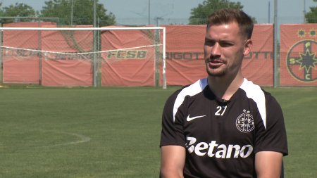 Flash interviu cu Darius <span style='background:#EDF514'>OLARU</span> (VIDEO). Care este cea mai mare amenda pe care a luat-o la FCSB