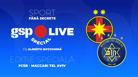 Editie speciala GSP <span style='background:#EDF514'>LIVE</span> » Analizam cu Mihai Teja meciul FCSB - Maccabi Tel Aviv din turul II preliminar al Ligii Campionilor