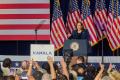 Kamala Harris, la primul sau miting de campanie: 