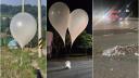 Kim Jong Un si-a trimis baloanele cu <span style='background:#EDF514'>GUNOI</span> direct la Presedintia Coreei de Sud. Au fost mobilizate echipe de interventie chimica