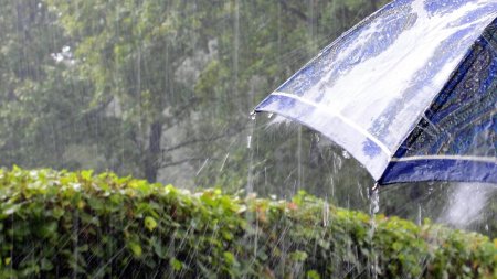 Avertizari meteo de ploi torentiale, vijelii si grindina. Aproape toata tara este sub cod <span style='background:#EDF514'>PORTO</span>caliu si cod galben