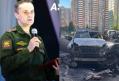 Un oficial militar rus a fost tinta unui atentat in Moscova. I-a explodat masina in care se afla cu sotia sa