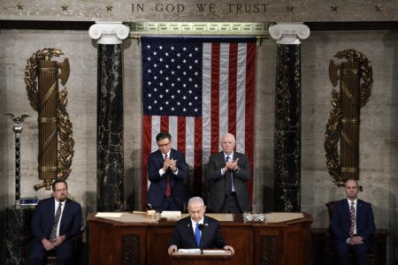 Netanyahu i-a numit pe protestatarii pro-Palestina 