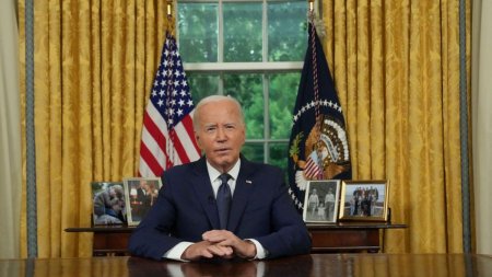 Joe Biden, discurs istoric la final de cariera: A fost o onoare sa fiu Presedintele vostru. Ma retrag pentru ca imi iubesc tara mai mult decat functia