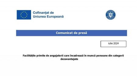 <span style='background:#EDF514'>COMUNICAT DE PRESA</span>