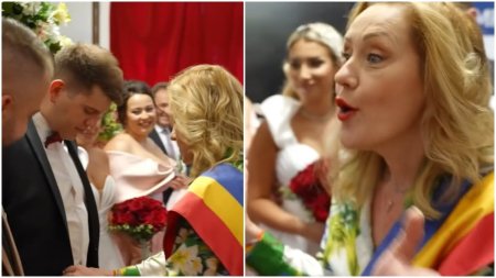 Elena Lasconi, video viral cu momentul in care oficiaza o casatorie si scandeaza pup-o, pup-o!: Bravo ma, imi plac barbatii hotarati!