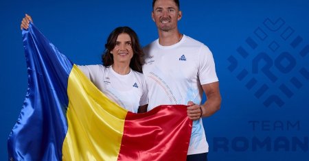 Cine sunt focul si apa, cei doi soti care vor purta drapelul Romaniei la ceremonia de deschidere de la Jocurile Olimpice 2024. Ionela si Marius Cozmiuc i-au luat locul lui <span style='background:#EDF514'>DAVID POPOVICI</span>