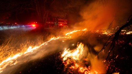 Mega<span style='background:#EDF514'>INCENDI</span>u in California: Peste 3.500 de persoane au fost evacuate din calea flacarilor. De la ce a izbucnit