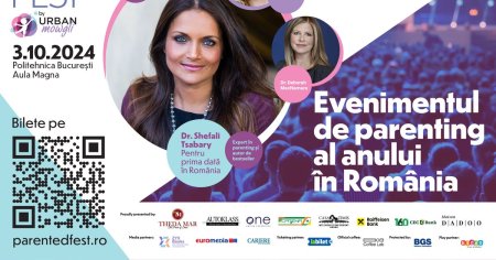 Ia-ti bilet la evenimentul de parenting al anului! Prima <span style='background:#EDF514'>EDIT</span>ie a ParentED Fest aduce in premiera la Bucuresti experti recunoscuti la nivel global