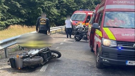 Omul de afaceri Denis Repka, romanul care a fost in echipa de campanie a lui Donald Trump, a murit intr-un accident de <span style='background:#EDF514'>MOTOCICLETA</span>, langa Cavnic