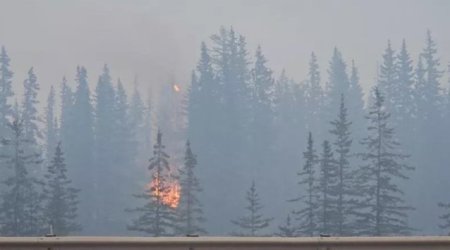 Flacari scapate de sub <span style='background:#EDF514'>CONTROL</span> in celebrul Parc National Jasper: 25.000 de oameni evacuati
