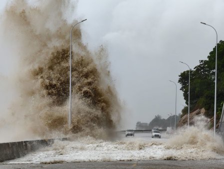 Taifunul Gaemi a ajuns in China, dupa ce a devastat Taiwan si Filipine. 300.000 de persoane, relocate