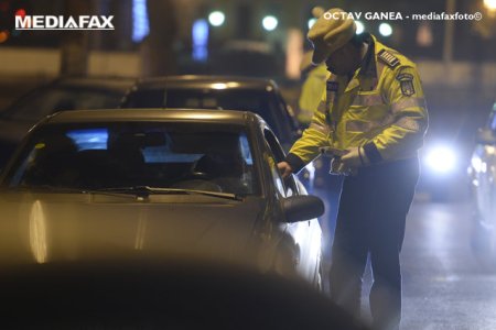 Un barbat cu alcoolemie uriasa, cu masina furata si fara permis, a provocat 4 accidente in Capitala