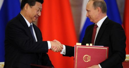 Putin vrea sa creeze o alternativa la NATO. Una dintre tarile vizate pentru noua alianta ar fi <span style='background:#EDF514'>CHINA</span>