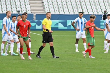 Argentina - Maroc, repriza a treia! FIFA investigheaza scandalul de la <span style='background:#EDF514'>OLIMPIADA</span>!