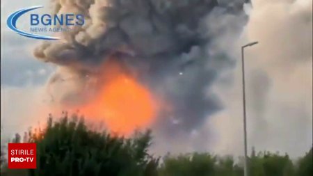 Explozie la o fabrica de artificii din Bulgaria. Proprietarul a <span style='background:#EDF514'>MURI</span>t, iar fiica lui a ajuns la spital cu arsuri grave