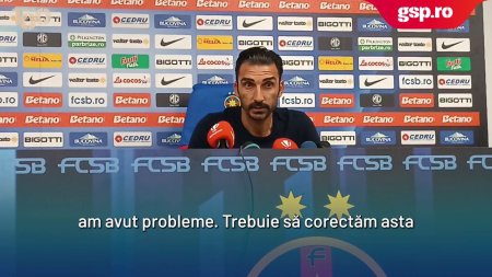 FCSB - <span style='background:#EDF514'>OTELU</span>l. Elias Charalambous, suparat pe atitudinea elevilor sai: Nu am vazut furie, dorinta de a castiga