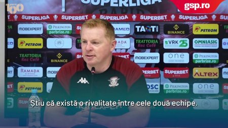 Neil Lennon, inaintea debutului sau intr-un Primvs Derby: Stiu ca exista o rivalitate intre cele doua echipe si ne dorim sa castigam + Ce spune despre transferul lui Pascanu si starea lui Rrahmani