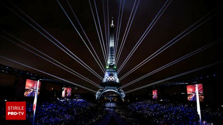 Ceremonia de deschidere a Jocurilor Olimpice 2024, in imagini. Fotografii spectaculoase din Paris | FOTO