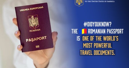 Pasaportul romanesc, unul din cele mai puternice din lume. In cate tari pot intra romanii fara a avea nevoie de viza