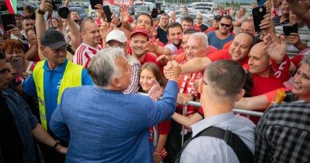 Viktor Orban, gonit de scandarile dinamovistilor. Ce au putut sa strige fanii cainilor pe stadionul lui Sepsi