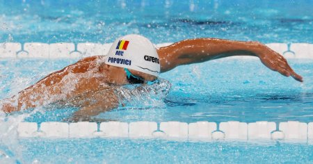 David Popovici, calificare magistrala in semifinale la 200 m liber. Cand are loc cursa pentru marea finala