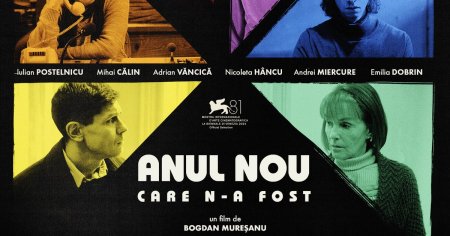 Anul Nou care n-a fost, lungmetrajul de debut al lui Bog<span style='background:#EDF514'>DAN MURESAN</span>u, va avea premiera mondiala la Festivalul de la Venetia